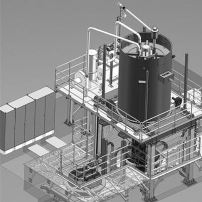 Kalite  Double Chamber Vacuum Carburizing Furnace Industrial Vacuum Furnace   380V Fabrika