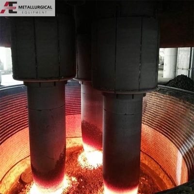 6300KVA-33000KVA Metal Silikon ve Ferrokrom Üretimi için SAF Fırını