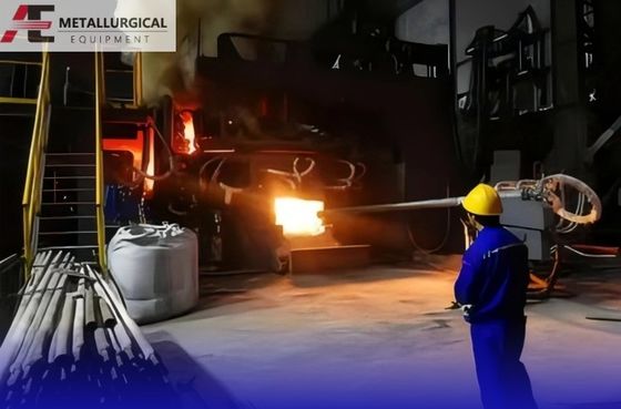 Kahverengi Erimiş Alümina Erime Fırını 10000KVA Korund Fırını 380V