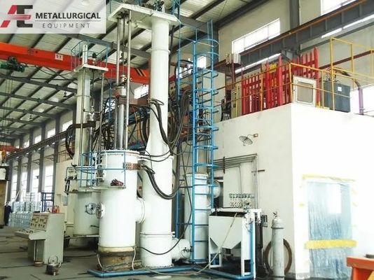 2 Ton - 30 Ton VAR Vakum Kutusu Yeniden Erime Fırını VAR/RVAR Yüksek verimlilik
