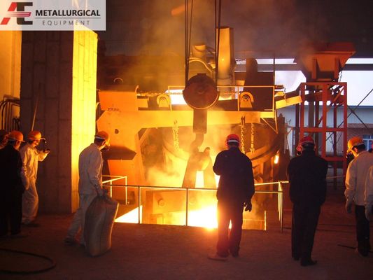 Elektroslag yeniden erime süreci ESR Fırın Alaşımlı Çelik Erime 50T Ağırlık