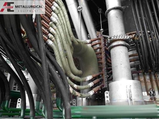 12500KVA 16500KVA Metal Silikon Erime Fırını Elektrikli Dalgalanan Yay Fırını