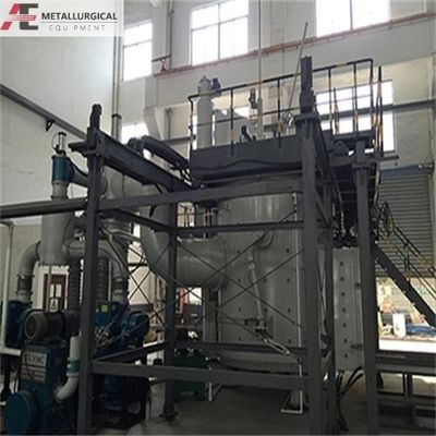 Titanyum alaşımı için yüksek sıcaklıklı vakum endüksiyon erime fırını 50KG-1000KG