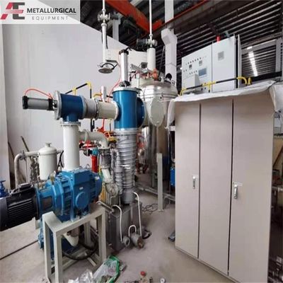 Vertikal Vakum İndüksiyon Erime Fırını Platin Çelik Demir Gr Cooper Altın