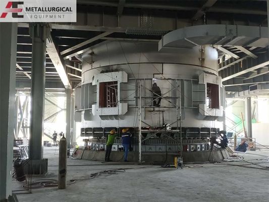 Endüstriyel Silikon Erime Fırını 6300kva-68000kva Elektrikli Ferroalloy Fırını