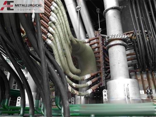 55000KVA 68000KVA Metallik Silikon için Endüstriyel Metal Erime Fırını