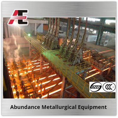 Metallürji ekipmanlarında endüksiyon fırını için sürekli dökme makinesi