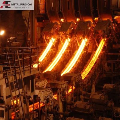 Metallürji ekipmanlarında endüksiyon fırını için sürekli dökme makinesi