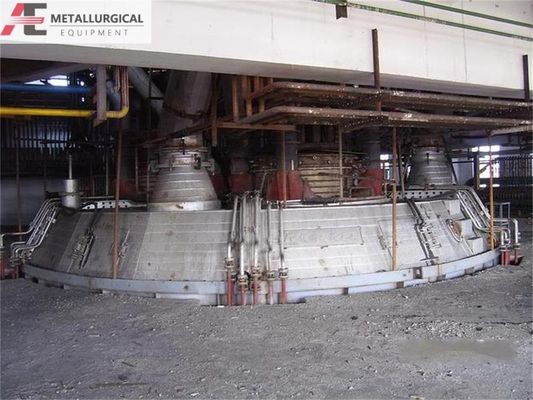 Yüksek Karbonlu Ferrokrom Fırını 12500KVA-33000KVA Ferrokrom Ferrosilikon ve Ferromanganez için Denizaltı Yay Elektrik Fırını