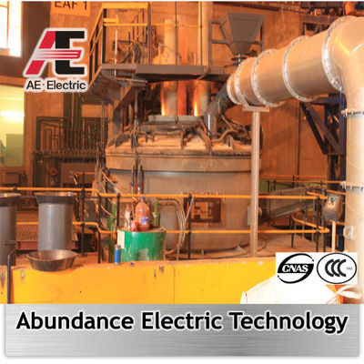 Çelik üretimi ve büyük kapasiteli sürekli döküm için elektrikli ark fırını EAF