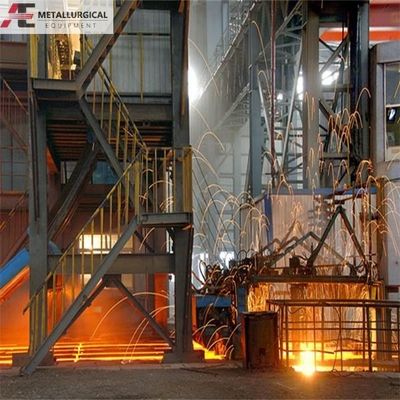 Endüstriyel EAF Elektrikli Yay Fırını 50T-150T Büyük Bölümsel Alan Su Soğutma Kabloları