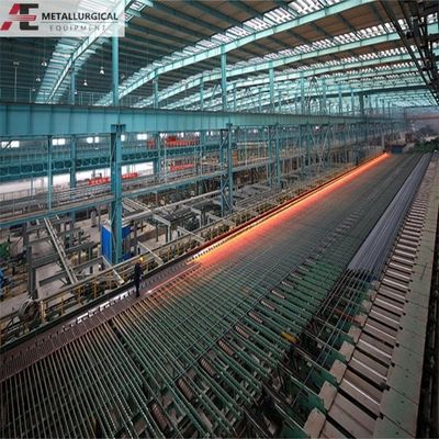 Yüksek verimlilikli çelik sıcak yuvarlama değirmen 8--32mm rebar için demir çubuk yapma makinesi