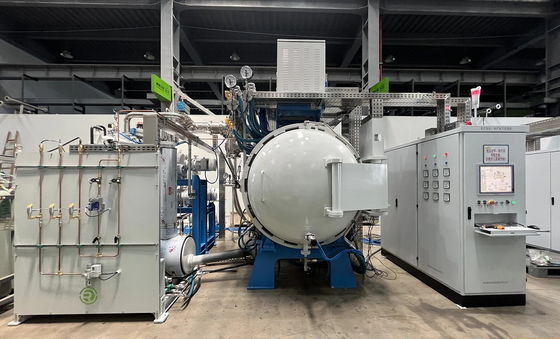 Yüksek vakumlu Sinterleme Fırını, 10-3Pa vakum ve ısı işleme için 1800°C ila 2500°C sıcaklık aralığı